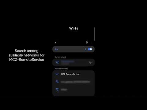 MCZ Maestro Upgrade - First Connection to the Product