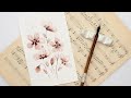 Watercolor Simple Flowers Episode 2 Wild Flowers For Beginners