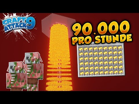 NEUE XXL Gold Farm! 90.000 Items / Stunde! -  CraftAttack 9! #7