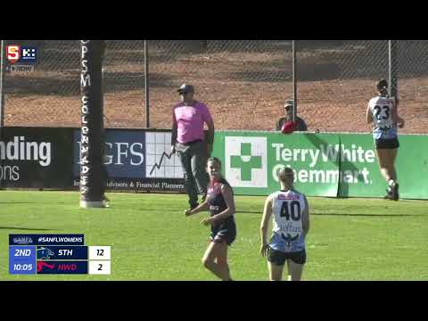 Norwood's Sachi Syme lets fly on the run - Rd 2 Hostplus SANFLW League
