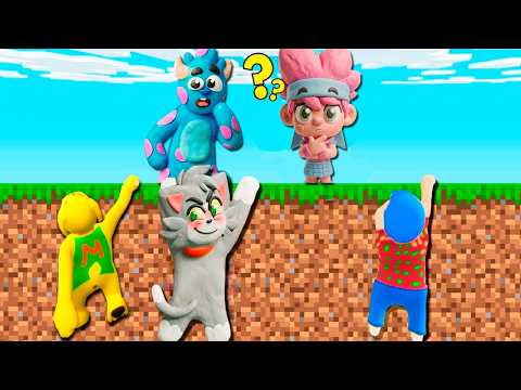 ¡ESCONDITE EXTREMO de PLASTILINA en el LÍMITE del MAPA! 😂 en MINECRAFT