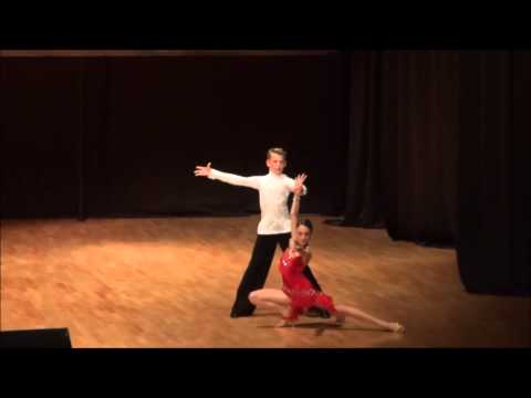 Humanitarna plesna revija Krapina 2014. - Patrik Seretin i Ema Pilić - paso doble