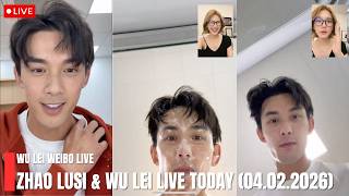 Download lagu 🔴 [ENG SUB] Fans Shocked! Zhao Lusi Suddenly Appears on Wu Lei's Live | Zhao Lusi Live (04.02.2026) mp3
