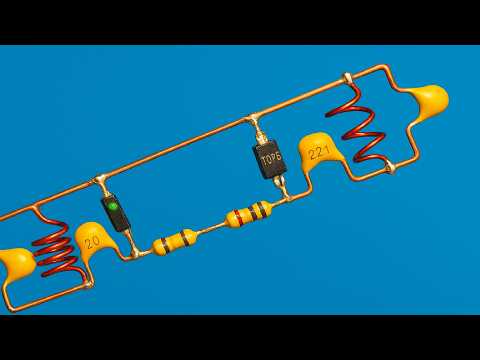 Baue ein FM-Radio mit nur wenigen Bauteilen