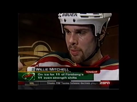 Colorado Avalanche at Minnesota Wild (Gm 6) - April 21, 2003 - Richard Park, Cliff Ronning, Jim Dowd