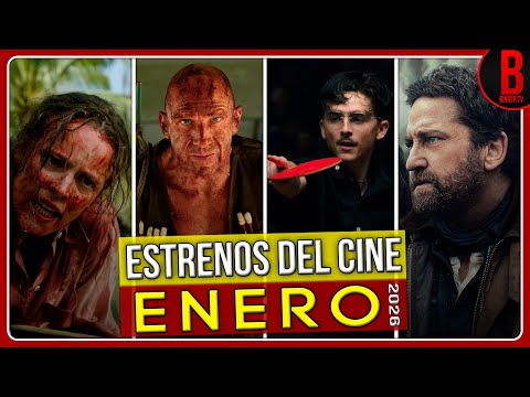 ESTRENOS del CINE ENERO 2026 | Películas que se Estrenan en Enero 2026