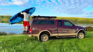 A hidden Lake LOADED with Walleye / Perch