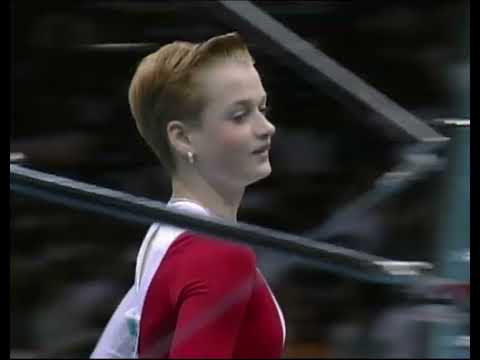 Svetlana Khorkina Compulsory Uneven Bars - 1996 Olympic Games (Светлана Хоркина 1996)
