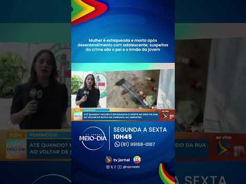 Mulher é assassinada após desentendimento com adolescente em Jaboatão dos Guararapes