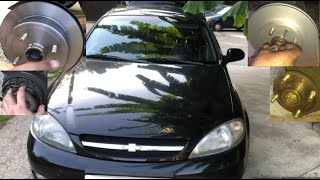 Cambio Discos freno delanteros y traseros Chevrolet / Daewoo Lacetti Optra 2005-2012