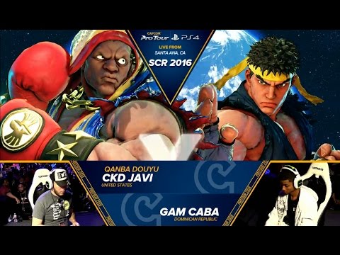 Javi (Balrog) vs Caba (Ryu) - SCR 2016 - Top 64