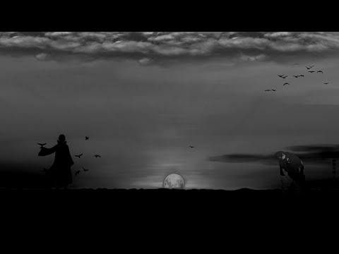 Naruto Shippuden Saika (Itachi Theme) with rain and thunder