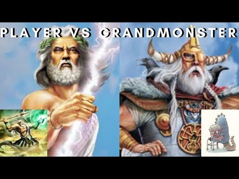 Player (Zeus) vs GrandMonster (Odin) - Age of Mythology: The Titans (Game 1)