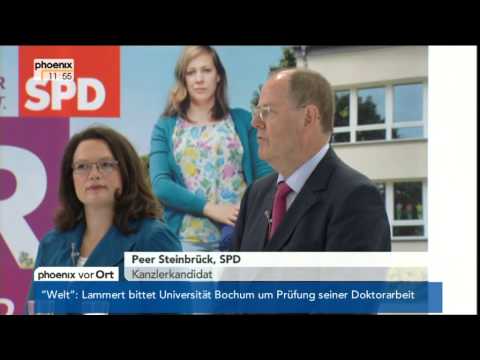 SPD-Wahlkampagne: Präsentation am 30.07.2013