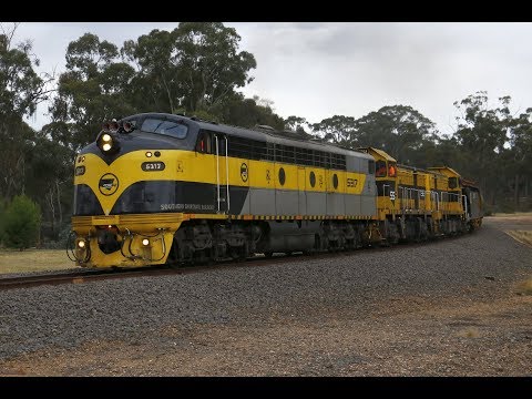 S317, T381 and T386 at Tarnagulla on 9198 Quambatook grain- 18/12/17