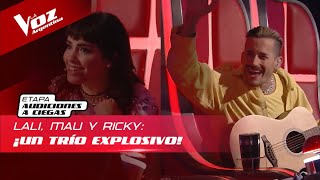 Lali, Mau y Ricky cantaron: &quot;Mi mala&quot; - La Voz Argentina 2022
