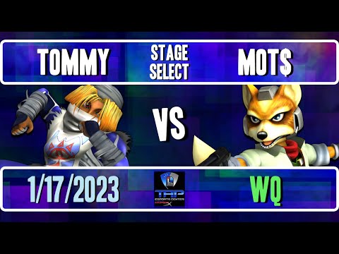 Stage Select 41: Tommy (Sheik) Vs. Mot$ (Fox) - WQ