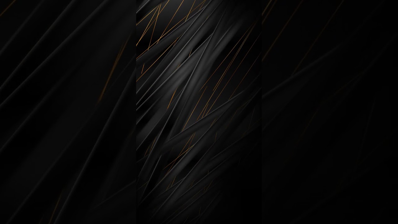 Abstract Black And Golden Background