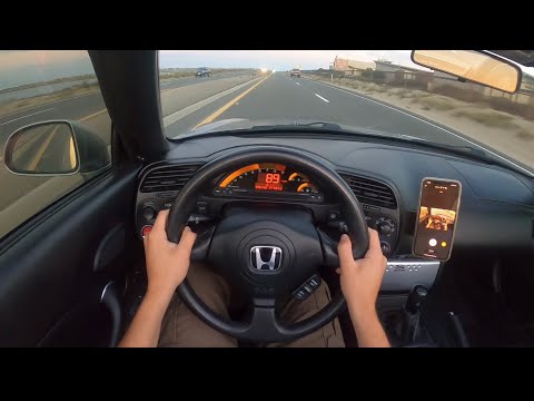 STOCK 2005 Honda S2000  | POV TEST DRIVE (VTEC)