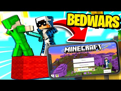 HO PROVATO LE BEDWARS DI MINECRAFT BEDROCK EDITION - ITA