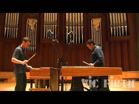 MP Duo playing Steve Reich's Nagoya Marimbas