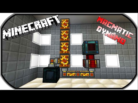 Magmatic Dynamo 💎 Minecraft Thermal Expansion Tutorial 💎 Deutsch / German