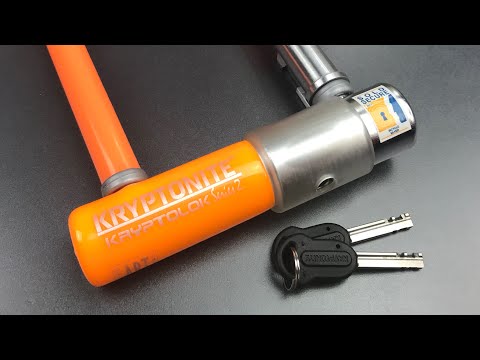 [719] Kryptonite KryptoLok Series 2 Mini-7 Fahrrad-Bügelschloss geknackt