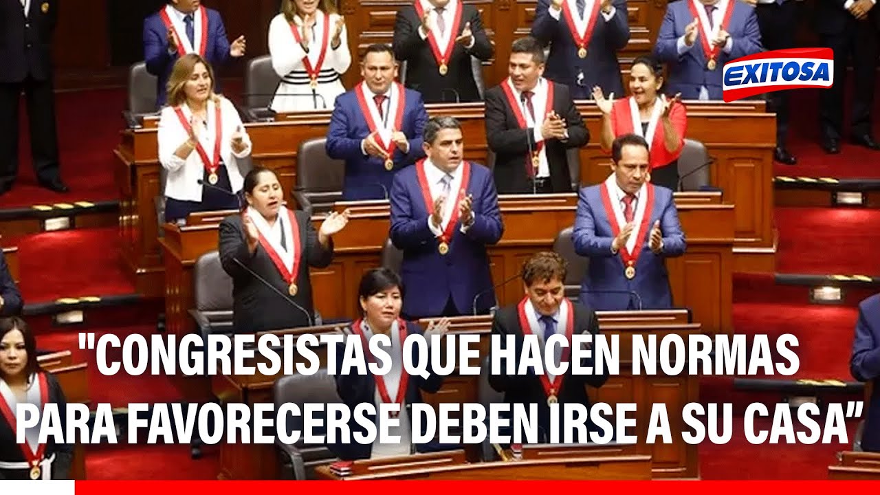 🔴🔵 Martín D'Azevedo critica el trabajo del Congreso de la República: "Deben irse a su casa"