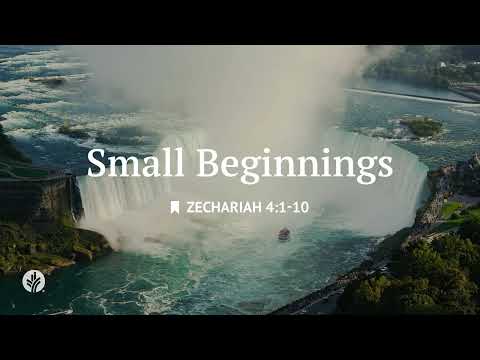 Small Beginnings | Audio Reading | Our Daily Bread Devotional | February 6, 2026