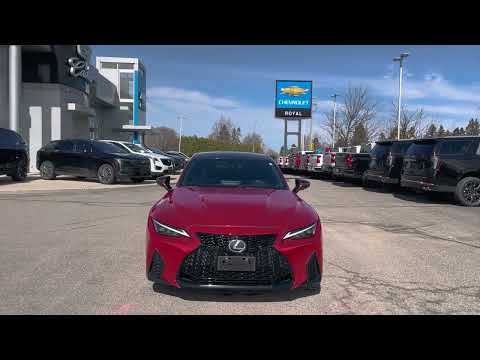 2022 Lexus IS IS 500 RWD for sale at Royal Chevrolet in Orangeville, ON
