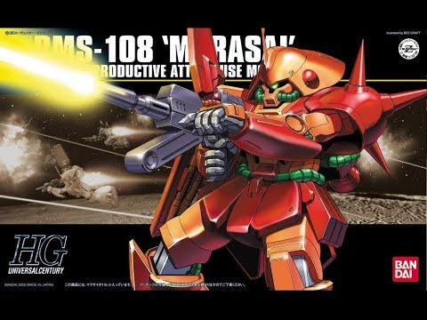 Bandai Gunpla HGUC 1/144 Marasai (Zeta Gundam Ver.) Review