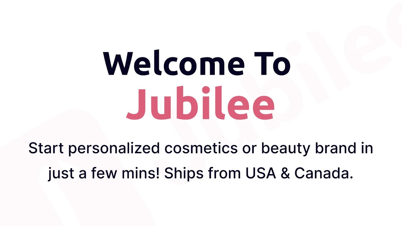 Jubile:Makeup Beauty Cosmetics Demo