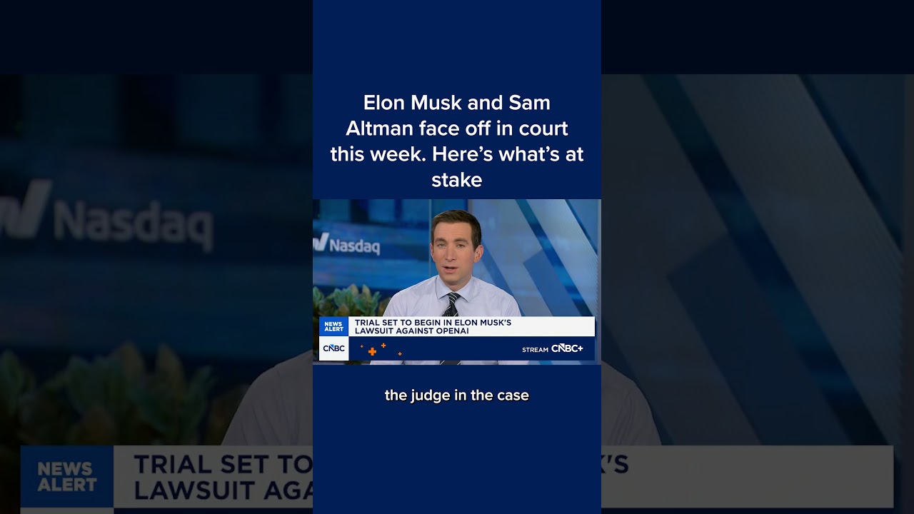 Elon Musk and Sam Altman face off in court this week. Here's what's at stake