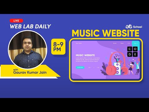 Music Website | Code .Org | GeeksforGeeks School
