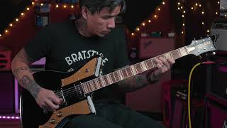 Video thumbnail for Rivolta Mondata Baritone VII demo with RJ Ronquillo by Eastwood Guitars