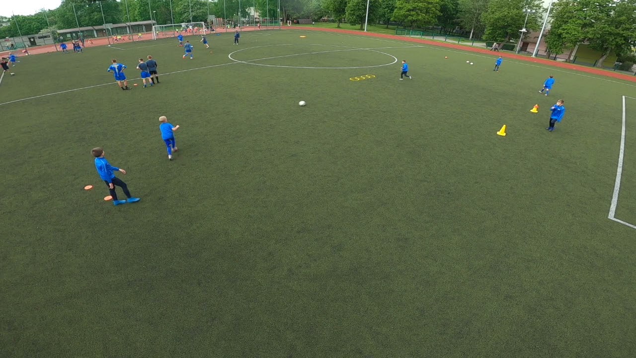 Wall passing and 3rd man drill