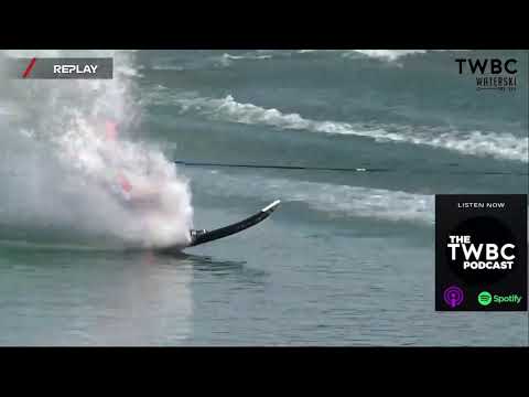 Waterskiing at the San Gervasio Pro Am in Italy