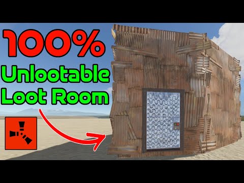 New Unlootable Loot Room in Rust 2023 | Glitch
