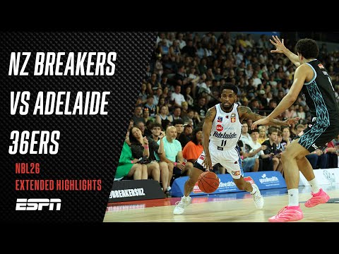 NBL Mini: New Zealand Breakers vs. Adelaide 36ers | Extended Highlights