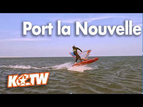 Light winds in Port la Nouvelle I Freestyle Windsurfing