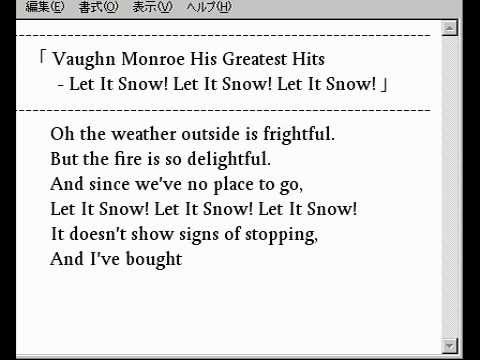 🎵 (Die Hard Version)Vaughn Monroe His Greatest Hits - Let It Snow! Let It Snow! Let It Snow!