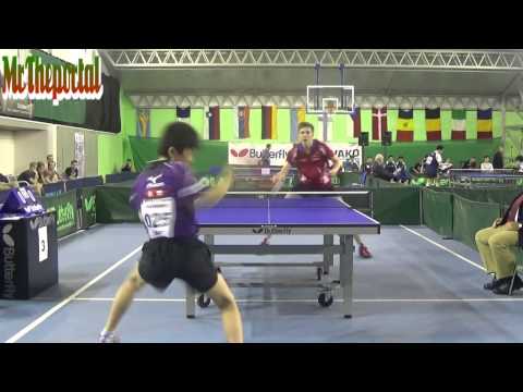 Table Tennis - Joe Seyfried Vs Tomokazu Harimoto - (Slovak Junior Open 2015)