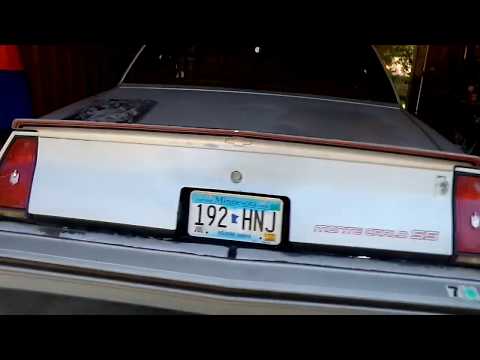 1986 Monte Carlo SS 355 Blueprint Flowtech Long Tube Open Headers