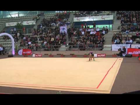 Goavec Laurie-Anne Massues Championnat de France Nationale B Junior Belfort 2014