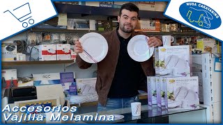 VAJILLA MELAMINA // Evita roturas y exceso de peso en tu caravana, autocaravna o camper //
