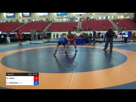 2018 Marine Corps US Open/Masters C Freestyle 70 Quarters - Gary Cook (Pin ) Vs. John Pedersen (Un
