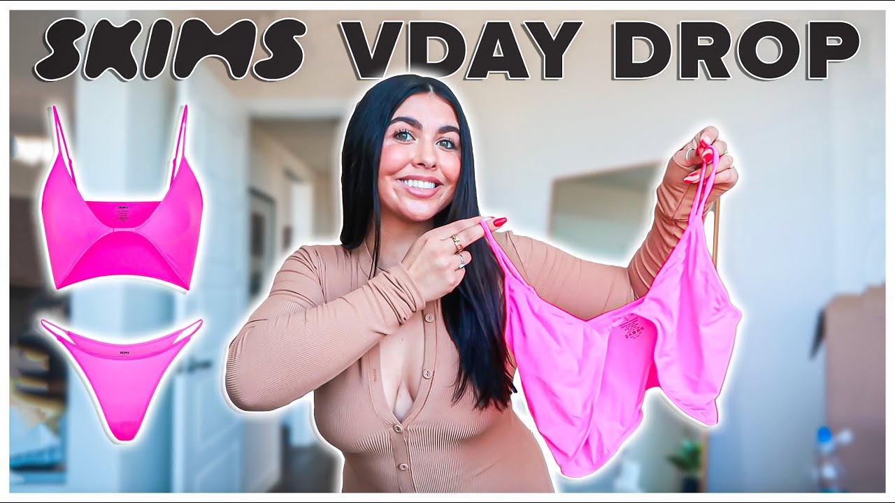 SKIMS VDAY DROP! TRY ON + HAUL