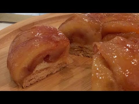 ¡Taller de repostería occidental en Machi! #40 Cómo hacer tarta tatin. ~Tarta tatin de manzana hecha en sartén~ Cómo hacer Tarutotatan
