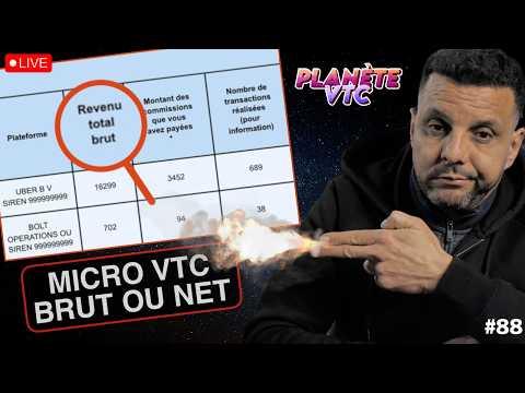 Montant Brut ou Net ? Les déclaration pré-remplies, quelles conséquences pour les VTC en Micro