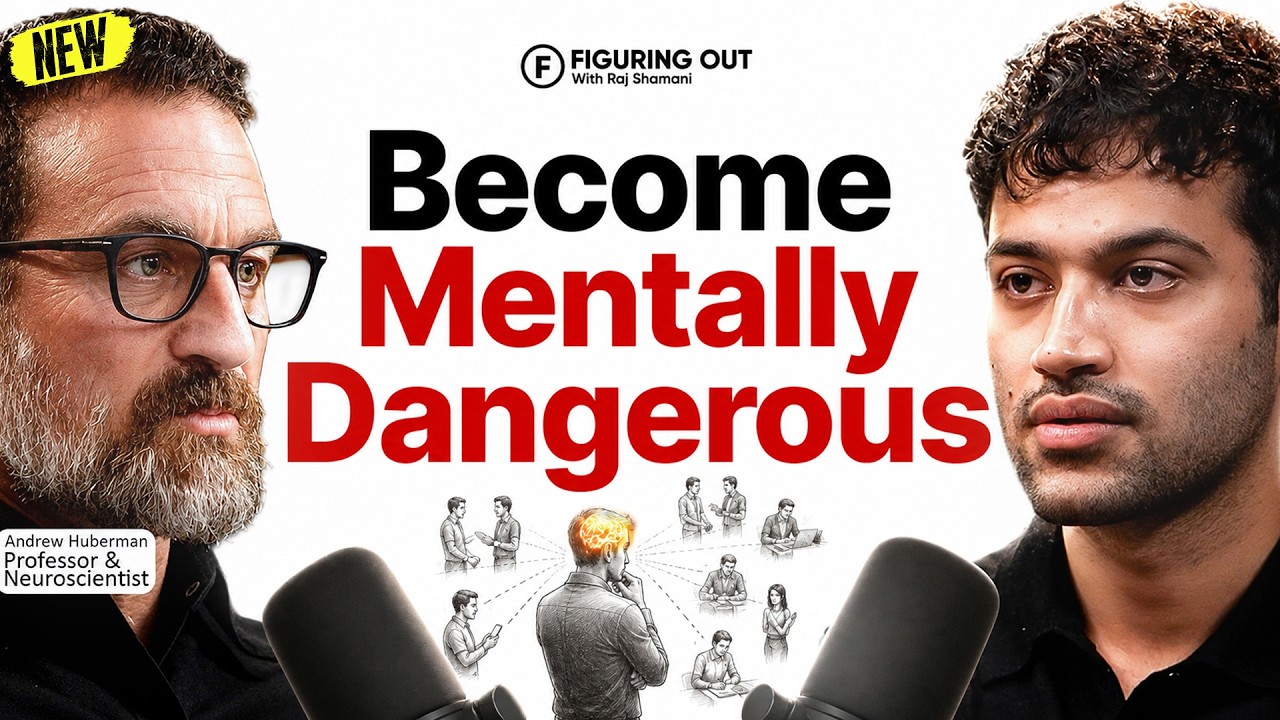Andrew Huberman: Become Mentally Dangerous With These Daily Habits | FO556 Raj Shamani